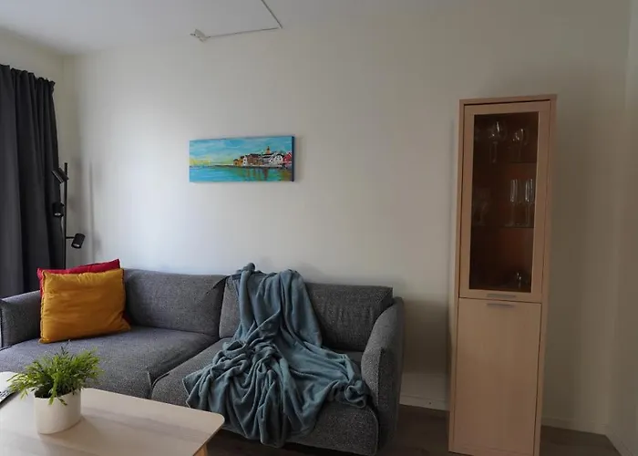 With Two Bedrooms And Parking 스타방에르